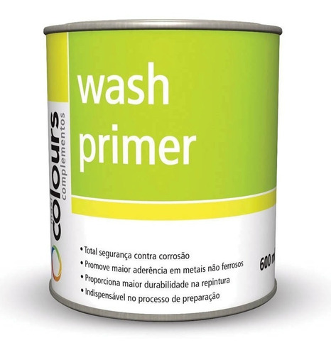 Washprimer 1/4 Sem Catalisador 3ma001 Maxi Rubber