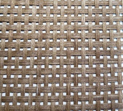 Palha Indiana Rattan Sintetico Tela J07 Algodão C/ Fibras