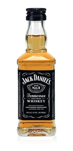 Imagen 6 de 9 de Pack 5x Miniatura Jack Daniels Variedades - Single Barrel