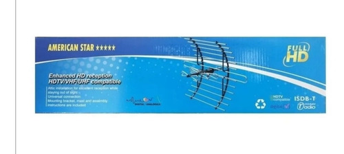 Antena Digital Tdt Exterior Para Tv Full Hd Lima Provincias