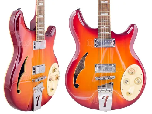 Guitarra Electrica Italia Rimini 6 Cuerdas Musica Pilar