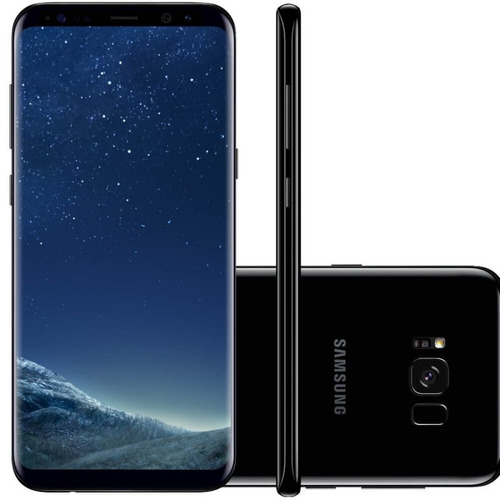 Smartphone Samsung Galaxy S8 Plus Preto 6,2  Camera De 12mp