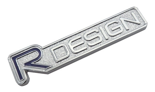 Logo Emblema Para Volvo R Design 8.7x2.1cm Metálico
