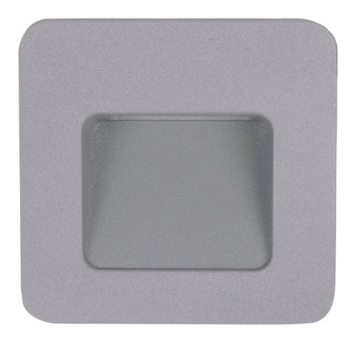 Tecnolite Bharani Lampara Empotrado En Muro Gris 2w Luz Suave Cálida Hled-907