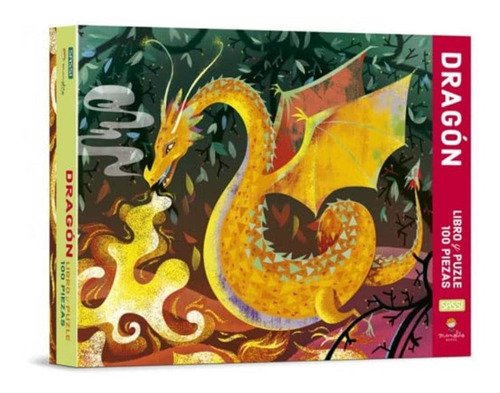 Libro Y Puzzle Dragón Sassi - Mosca
