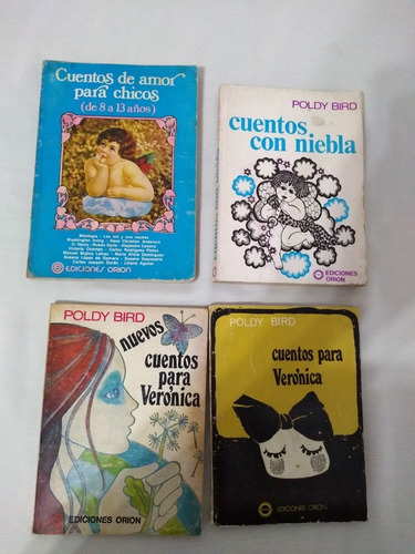 4 Libros Poldy Bird Orion Cuentos Para Veronica Cuentos Nieb