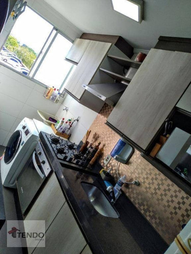 Imagem 5 de 15 de Imob01 - Apartamento 48 M² - Venda - 2 Dormitórios - Vila Homero Thon - Santo André/sp - Ap2237