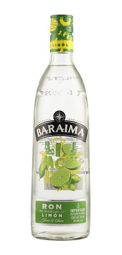 Pack De 12 Ron Baraima Limón 750 Ml