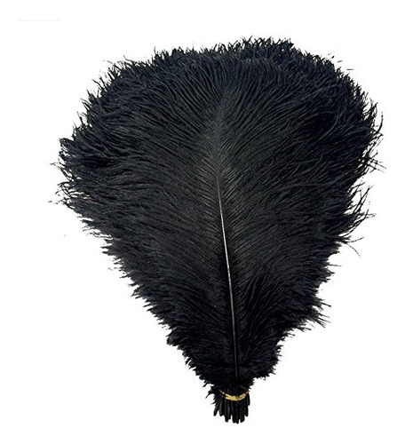 ® 50pcs 10''~12''(25~30cm) Natural Ostrich Feathers Fo...