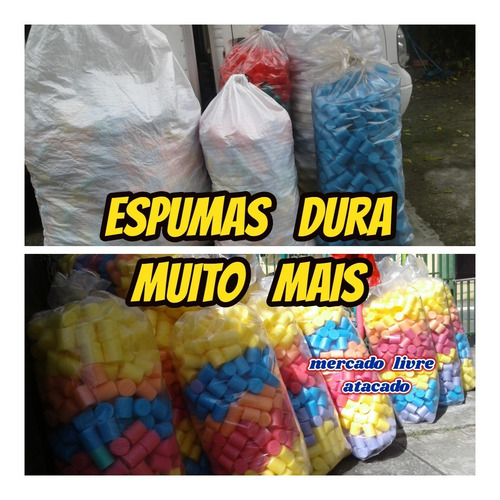 Imagem 5 de 10 de Espuma Para Kid Play Kit Com 1000 Espuminhas+brinde