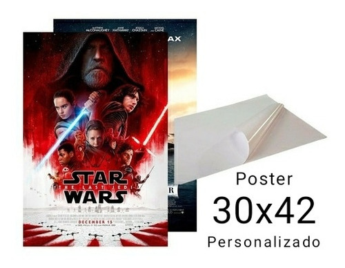 Posters Y Fotos 30cm X 42cm Personalizados Adhesivos