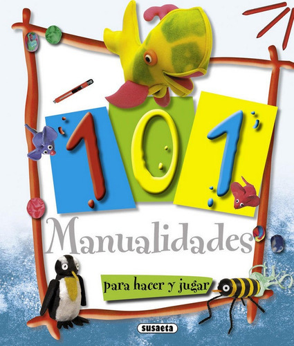 102 Manualidades, De Susaeta, Equipo. Editorial Susaeta, Tapa Dura En Español