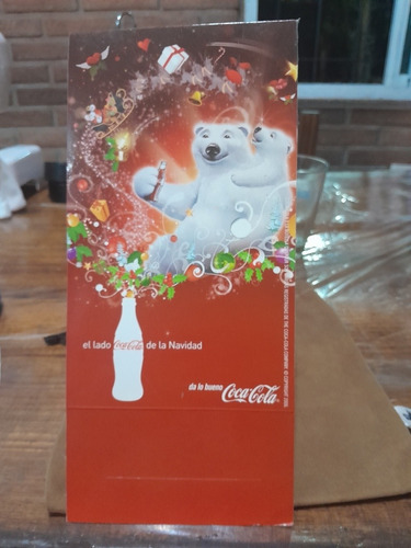 Cocacola Cartel Osos Polares Navideño Doble !!!!!