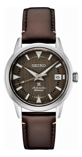 Reloj Seiko Prospex Alpinist Automatic Land 1959 Brown Forest Spb251j1 Vg Esfera Marrón, Sumergible 200m, Cristal De Zafiro