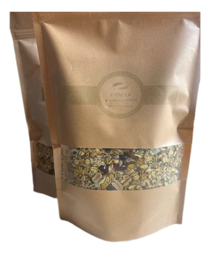 Granola Artesanal Endulzada Con Stevia O Miel Avenola