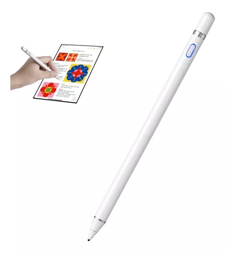 Lápiz óptico digital para pantallas táctiles, lápiz activo de punta fina  compatible con iPhone, iPad y otras tabletas para escribir a mano y dibujar