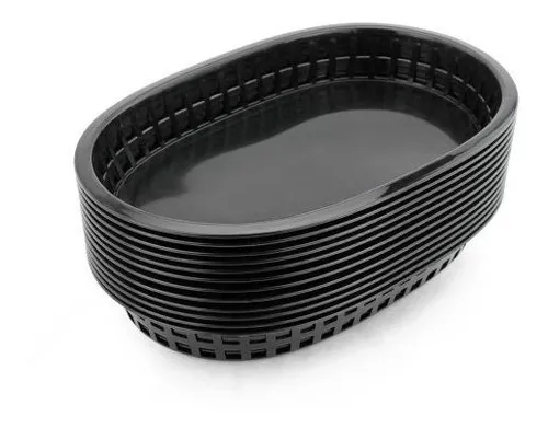 comprar Canastas Para Comida Rápida, 36uds, Negras