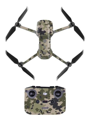 Conjunto De Skin Mavic Air 2, Mxmar-004, 8x10 , Desert Camo/