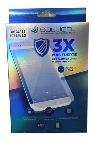 Vidrio Templado C/uv Samsung S20/s20 Plus  Dome Glass+insta