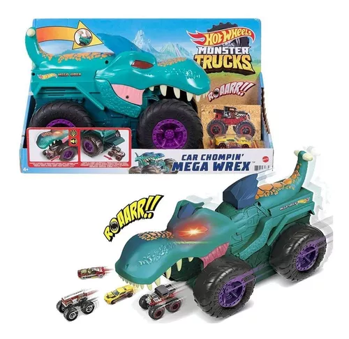 Hot Wheels Monster Truck - Car Chompin' Mega-Wrex