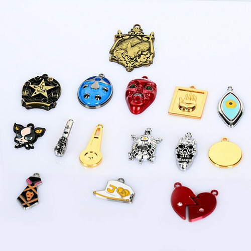Imagen 2 de 2 de Set Jojo's Bizarre Adventure (15 Accesorios)