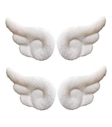 Hllmx 2 Pares Angel Wings Clips De Pelo, Encantadoras T35cc