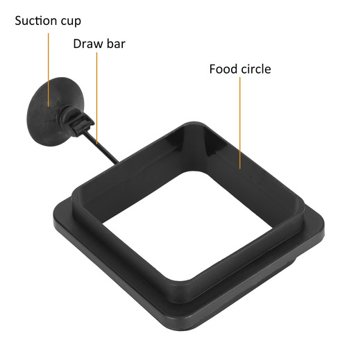 Alimentador De Alimentos Flotante Pequeño Para Tanques De Ac