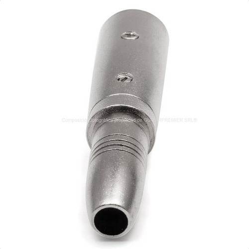 Imagen 5 de 8 de Ficha Adaptador Plug A Canon Xlr Metalica Reforzada Premium