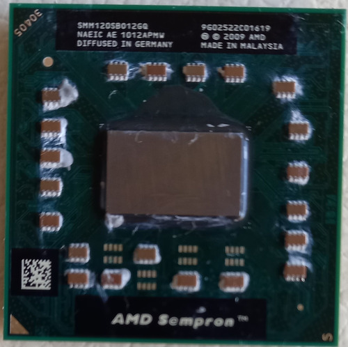 Micro Amd Sempron M120 2.1ghz Socket S1 + Disipador (Usado)