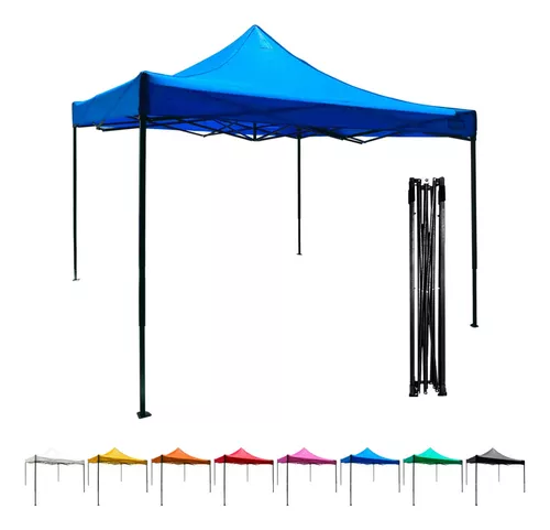 CARPA TOLDO PLEGABLE CON LONA IMPERMEABLE DE 3X3 M – OGO