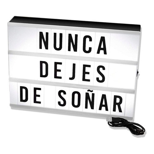 Pizarra Led Cartel Luminoso Con Letras