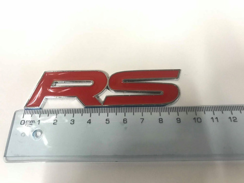 Emblema Logo Insignia Rs Metal Alta Calidad Todos Modelos