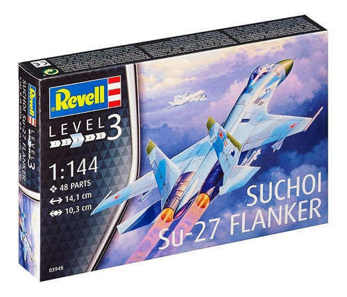 Avion Suchoi Su-27 Flanker 1/144 Revell