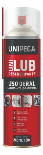 Desengripante Uso Geral Uni Lub 300ml - Unipega