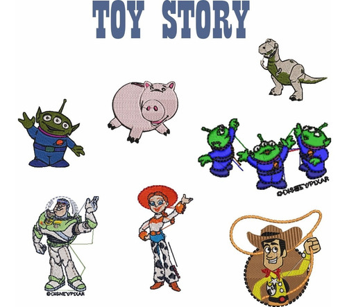 Matrices De Bordado: Toy Story X7