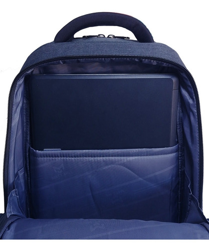 Imagen 8 de 8 de Mochila Laptop Viaje Cabineras Aeropuerto Antirrobo Maleta