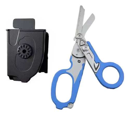 Tijera Paramédica Leatherman Raptor Anaranjado Con Negro