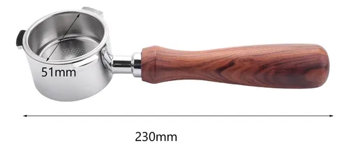 Portafiltro Sin Fondo De 51 Mm Compatible Con De'longhi La S