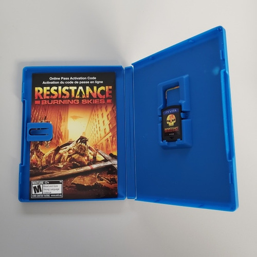 Resistance Burning Skies Ps Vita Psvita Original