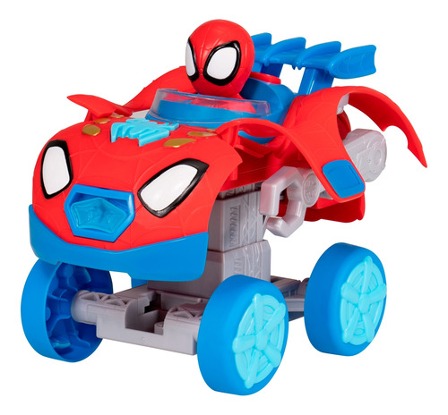 Vehículo Escalador Mecánico Que Dispara Spidey Spidey