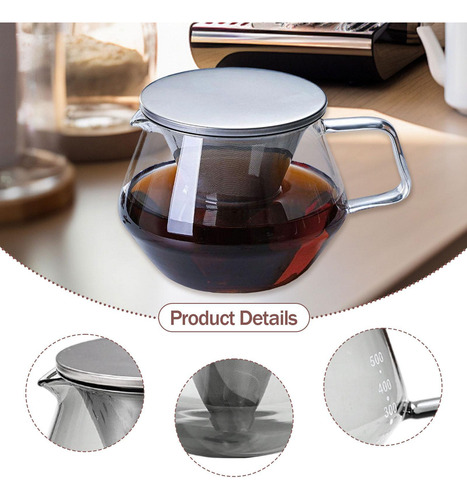 Cafetera Ergonómica Resistente Al Calor, Multifunción,