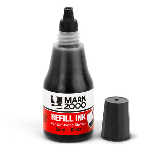 Mark 2000 Tinta De Recarga Autoentintada - Negro - 25cc (0.9