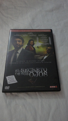 Dvd - El Secreto De Sus Ojos - Usado