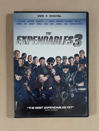 The Expendables 3 ( Los Indestructibles 3 ) Imp Dvd Original (Usado)