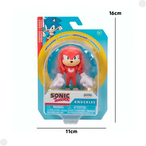 Bonecos Articulados Sonic Newtron - Sunny