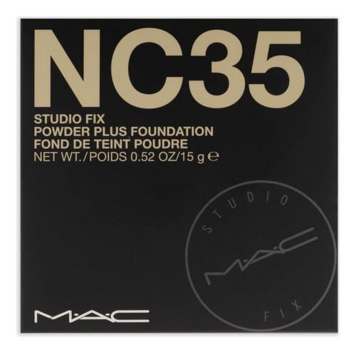 Base De Maquillaje Powder Plus Mac Studio Fix Nc35, 15 G