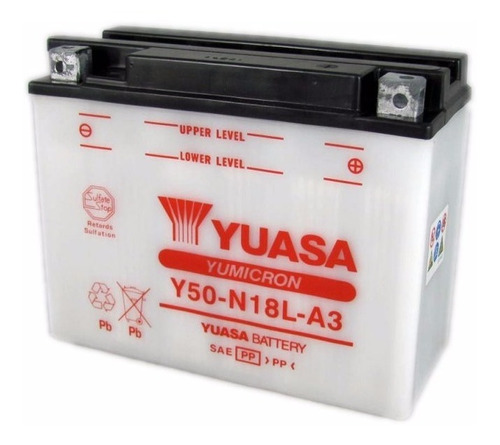 Bateria Moto Yuasa Y50 N18l A Avant Motos