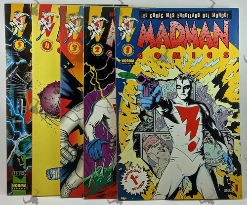 Madman Comics Completo 5 Tomos - Norma - Mike Y Laura Allred
