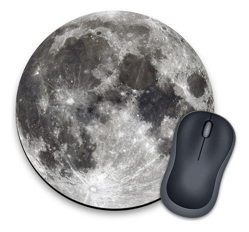 Mouse Pad Estampado Luna Redondo