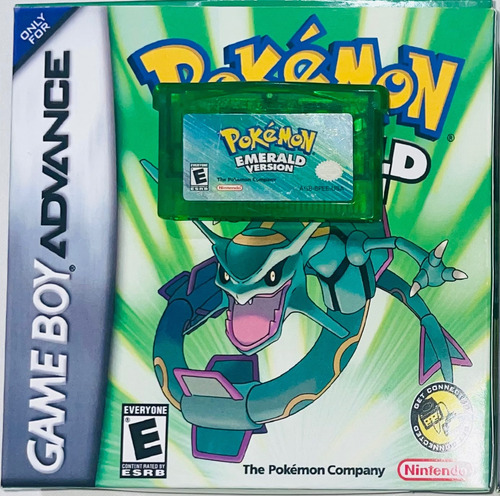 Pokémon Emerald Original Americano Com Caixa Repro (Usado)